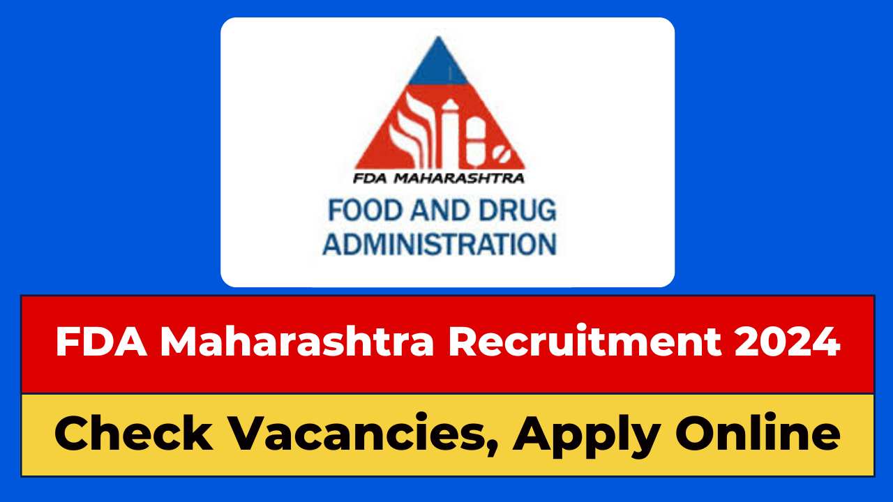 FDA Maharashtra Recruitment 2024