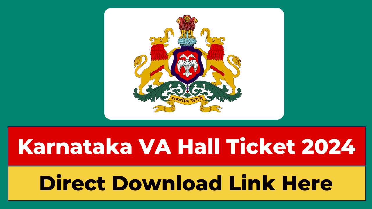 Karnataka Village Accountant Hall Ticket 2024