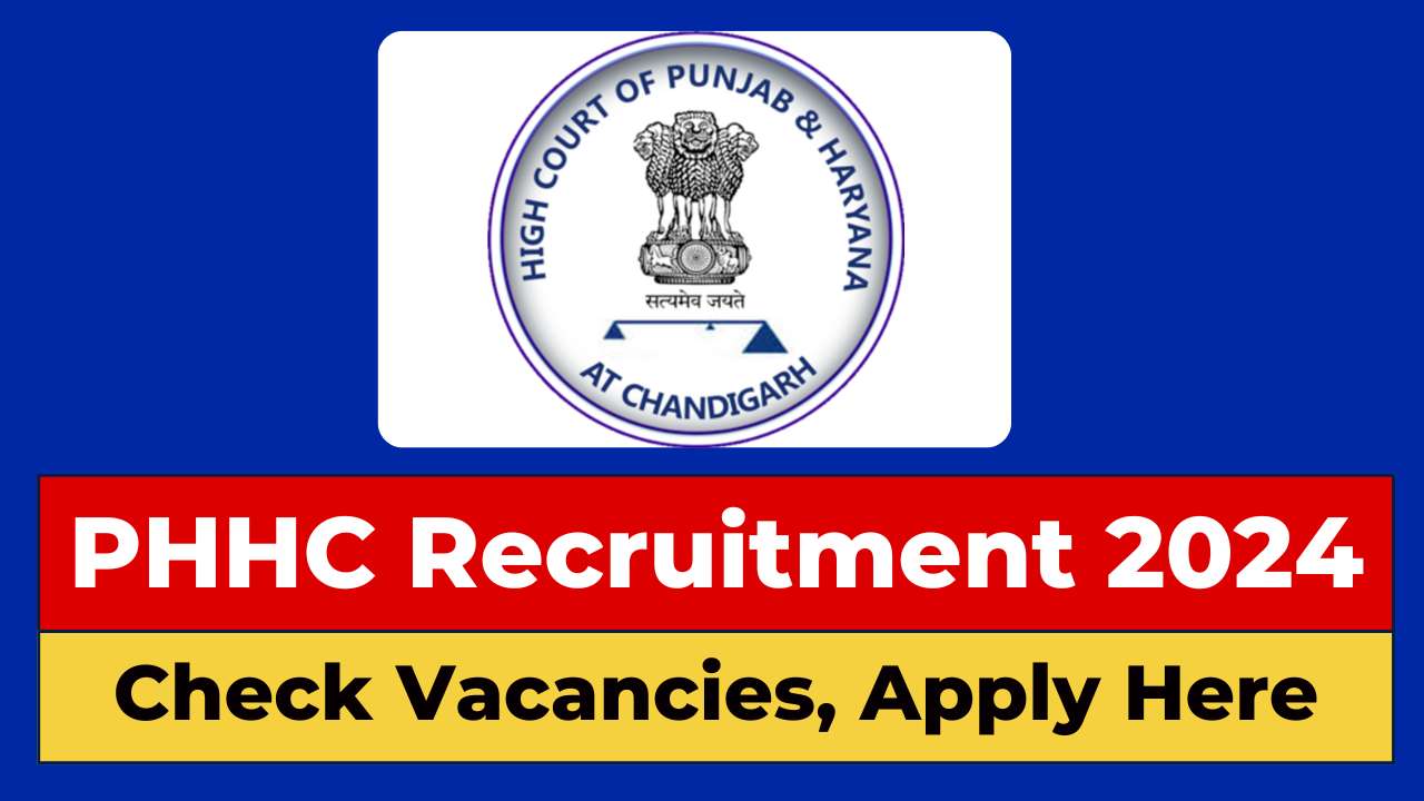 PHHC Recruitment 2024