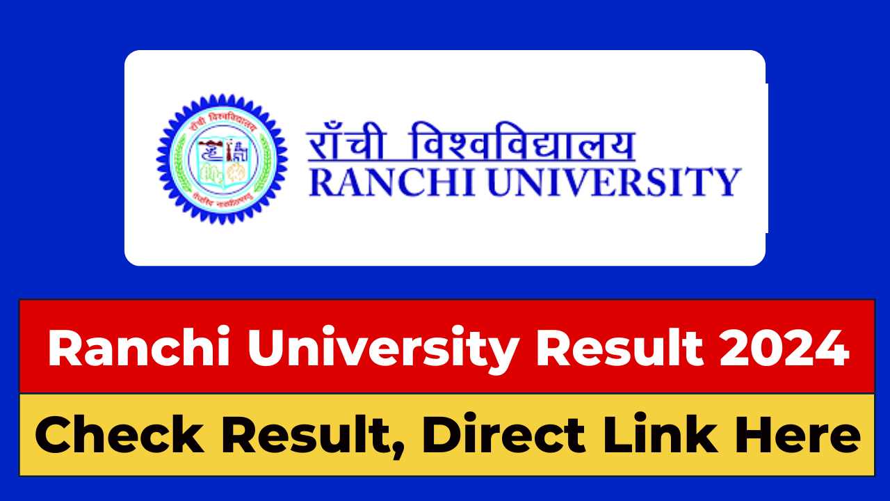 Ranchi University Result 2024