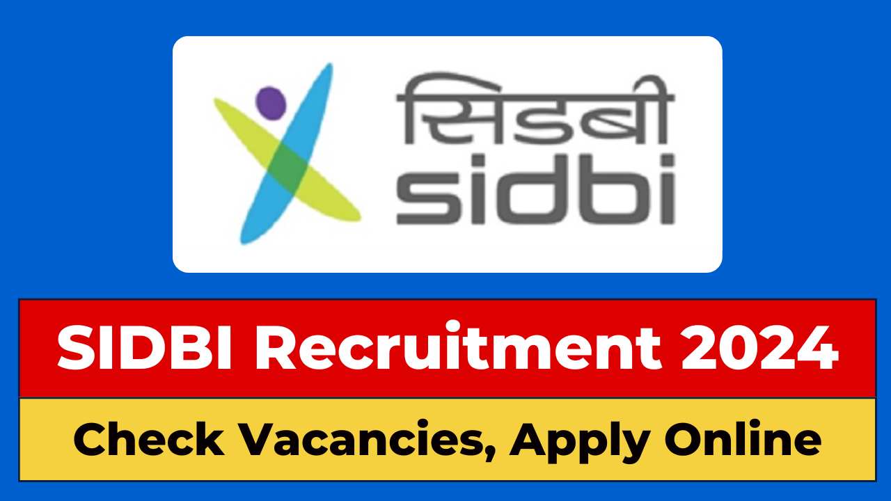 SIDBI Specialist Recruitment 2024