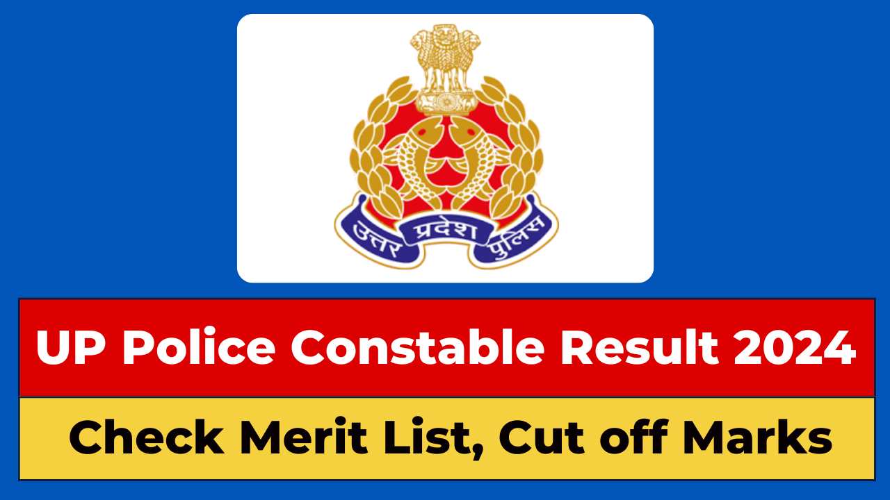 UP Police Constable Result 2024