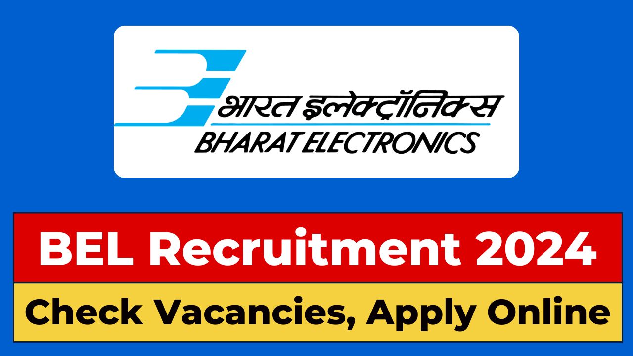 BEL Apprentice Recruitment 2024