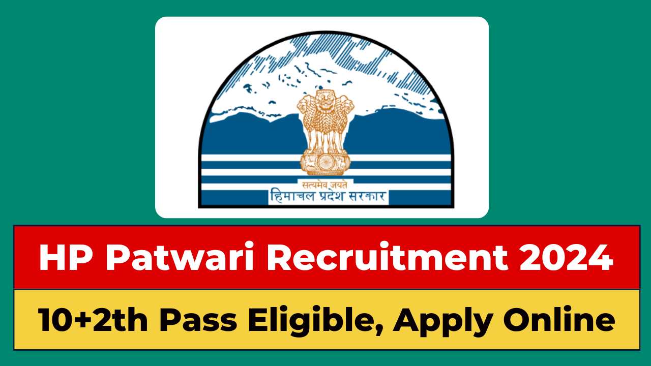 HP Patwari Recruitment 2024