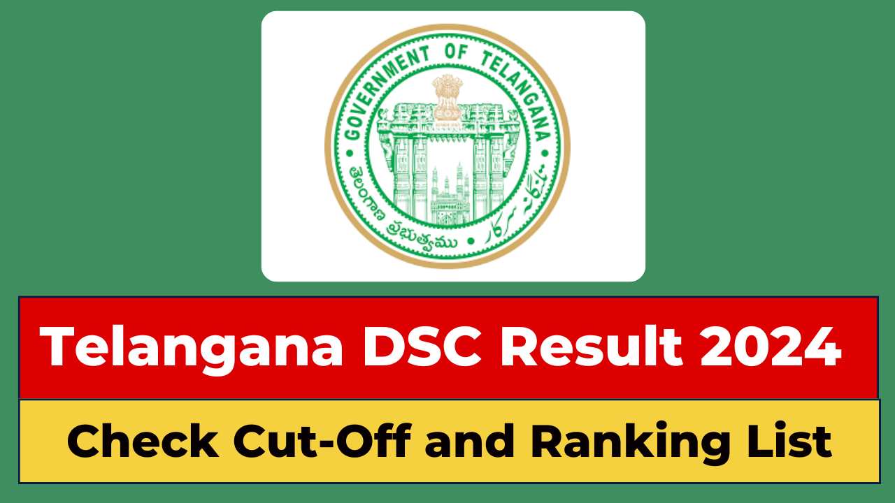 Telangana DSC Result 2024